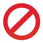 Route is not marked